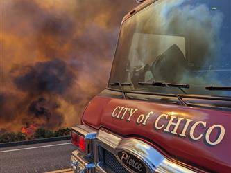 Thank you to our brave firefighters for their heroism in fighting the Park Fire..
