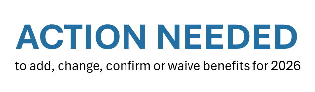 Action Needed for Open Enrollment