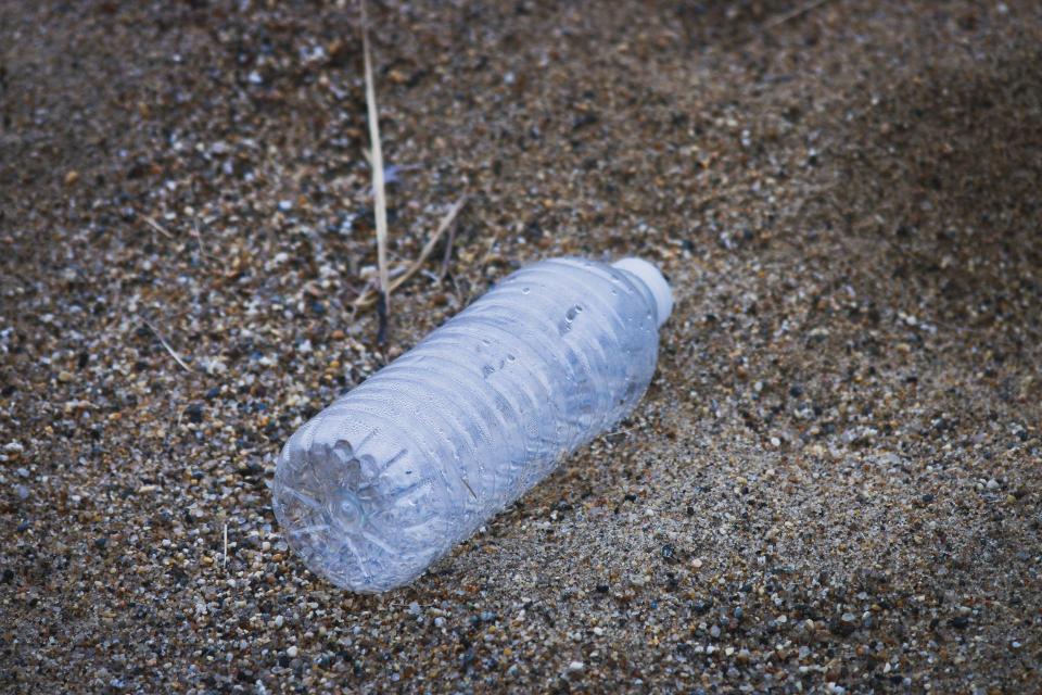 trash on ground