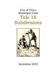 Title 18 Subdivisions