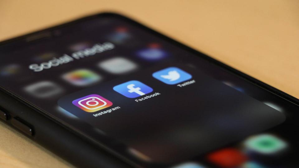 Smart phone with mobile apps