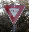 yield sign