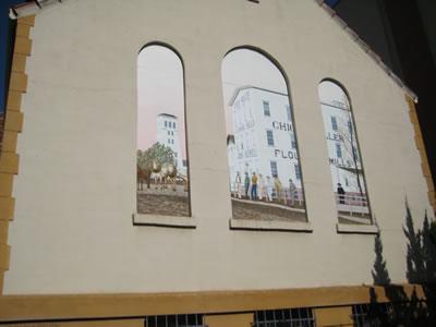 Bidwell Flour Mill Mural