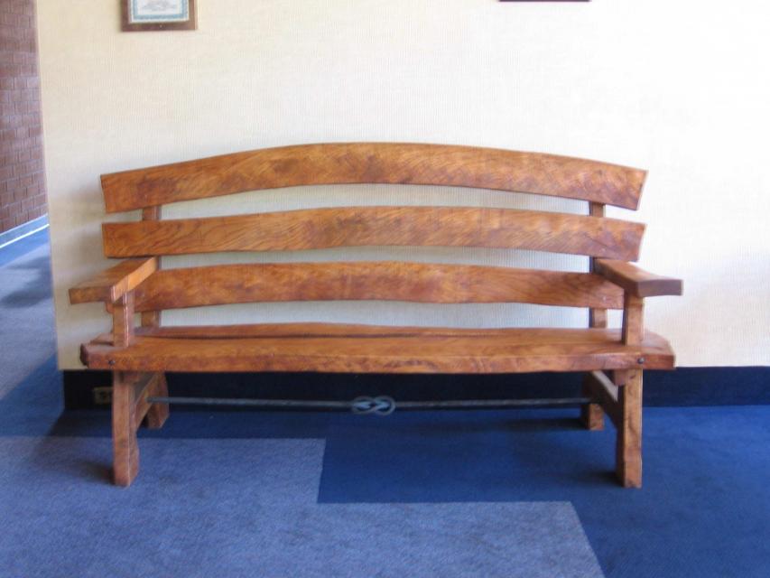Hooker Oak Bench 2