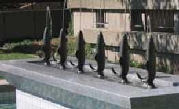 Dancing Trout Fountain
