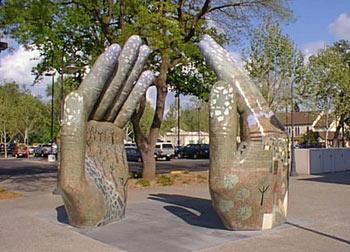 Our Hands Sculpture