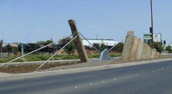 The Silver Plow sculpture