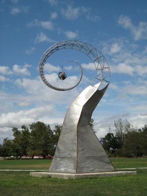 The Spiral sculpture