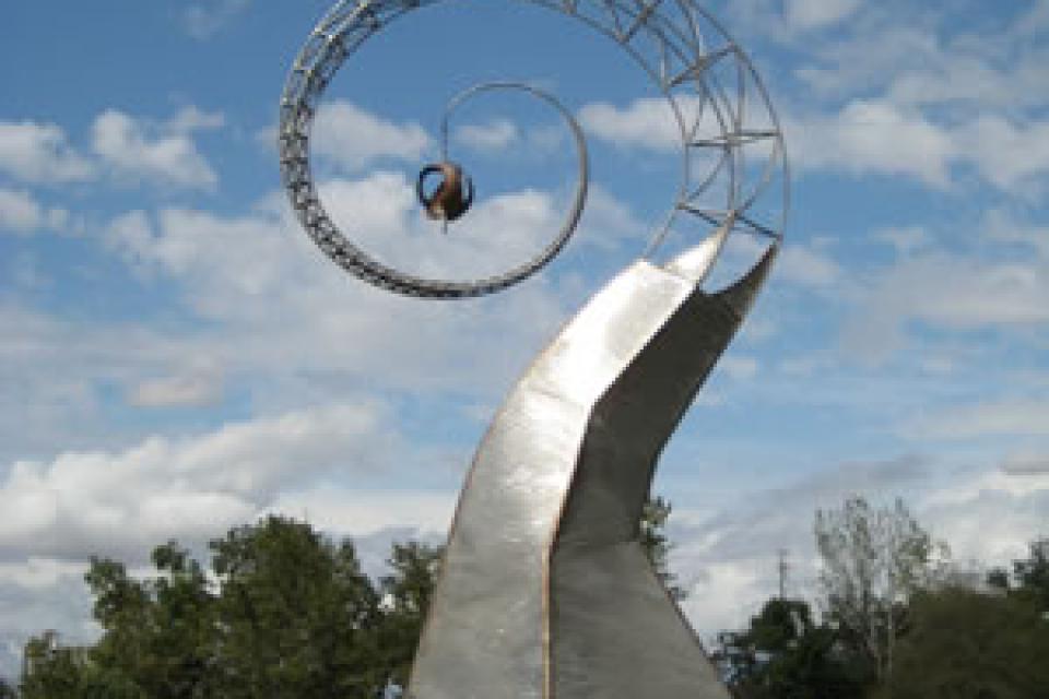 The Spiral sculpture