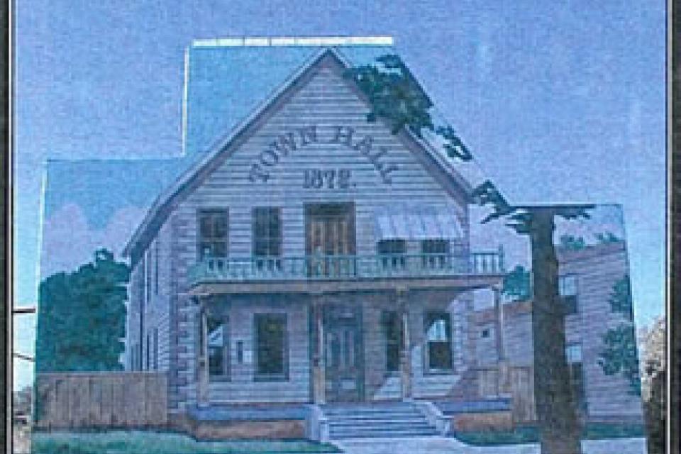 Town Hall mural